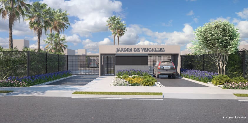 entrada residencial jardim-de-versalles